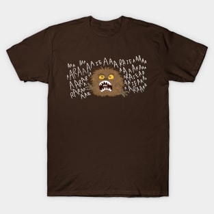 Yelling Fizzgig (No Text) T-Shirt